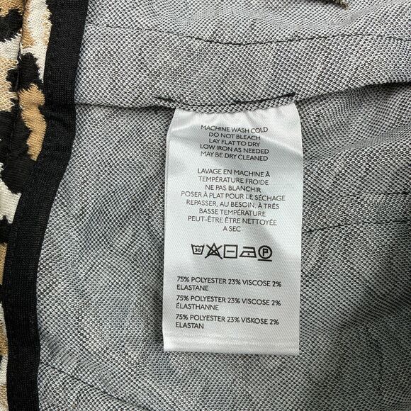 Maeve The Ettie High Rise Crop Wide Leg Pant sz 31 & Matching Knit Boxy Tee sz L - Picture 12 of 16